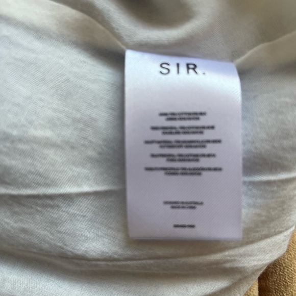 Sir The Label Vivi Asymmetrical Cut Out Dress - Picture 5 of 8